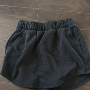 Wild Fable Black Skirt Elastic Waist Soft Fabric